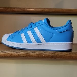 adidas Superstar Sky Blue/White Men's Size 9